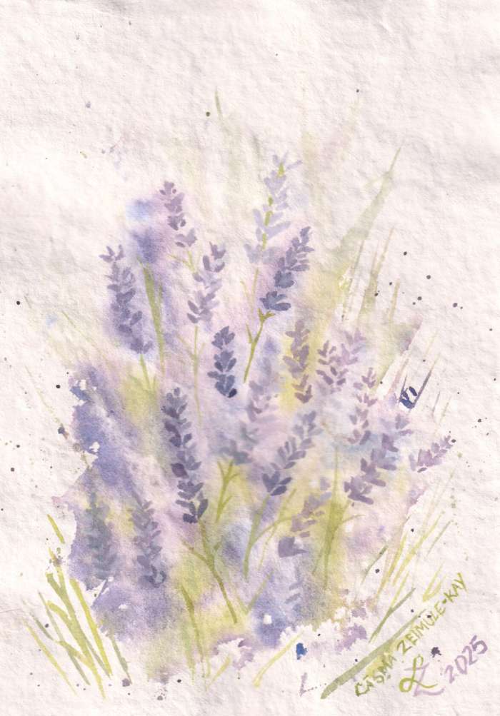 Abstract Lavender