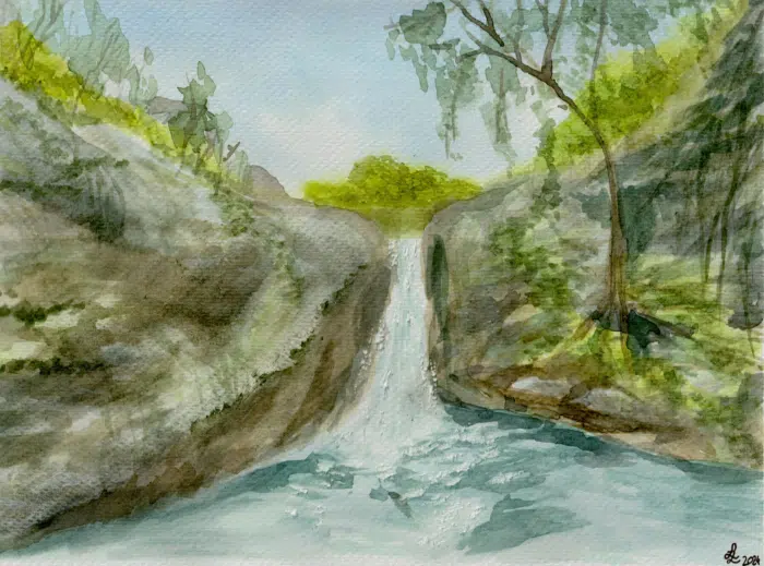 Jamaican Waterfall